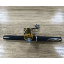 1支迷你折叠钓竿 - 笔形1米铝合金竿，带即时卷线器，多用途工具，适用于防洪、钓鱼、冰钓、溪钓、旅行、背包旅行和户外钓鱼，离网生存 - 房车必备，应急包，紧凑型生存装备，灾难准备必需品，小巧便携，可轻松放入口袋。 - 彩色 - 查看 11