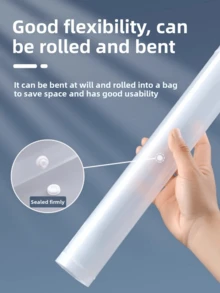 10 piezas Bolsas de documentos transparentes clásicas tamaño A4 al por mayor, carpetas de archivo estilo sobre impermeables, material de oficina y estudio, sobres de archivo minimalistas y prácticos, esenciales para compras a granel - bolsa de documentos - Ver 9
