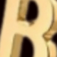 字母胸針