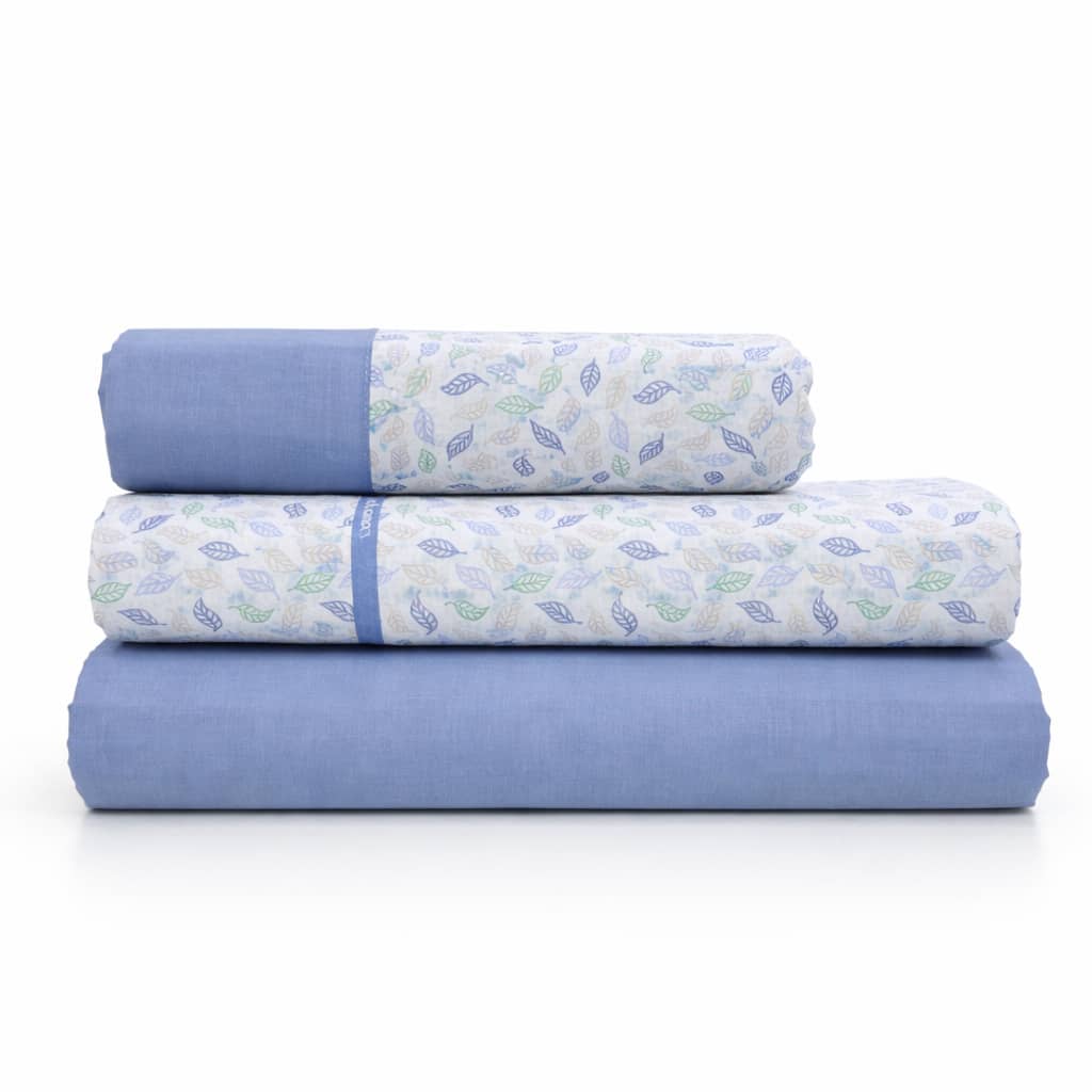 Sheet Sets With Pillowcases - 藍色 - 查看 1