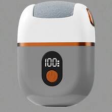 Rechargeable Electric Callus Remover, Foot File With 2 Replacement Rollers, Adjustable Speed, Waterproof Foot Grinder, Perfect For Removing Dead Skin, Calluses, Cracked Heels (With Display Screen) - Multicolor - View 15