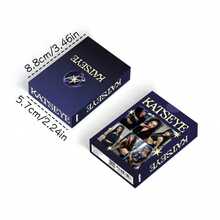 55pcs KATSEYE Small Cards SOPHIA MEGAN DANIELA Holographic LOMO Cards, Fan Collectibles - Blue - View 8