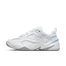 Nike M2K TEKNO 男士时尚休闲运动鞋，跑步鞋 AV4789-101 - 白/白-白金色 - 查看 2