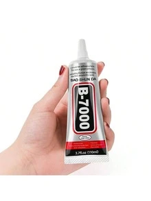 3 lọ keo dán đá giả kim cương trong suốt B7000 dung tích 15ml/25ml/50ml/110ml, keo dán hạt đá và đá quý B-7000 siêu dính, có đầu nhỏ giọt chính xác, khô nhanh, bóng mượt, dùng để làm trang sức, giày dép, đồ thủ công DIY. - Nhiều màu - Xem 3