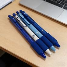 1 Box 4pcs Ocean Creature Gradient Retractable Ballpoint Pens, Sponge Soft Grip Anti-Slip Pens For Students & Office, 0.5mm Nib, Fashionable Signature Pens - Sets - View 4