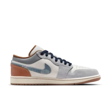 耐克Air Jordan 1 Low SE 男款篮球鞋 FZ5042-041 - 黑/灰 - 查看 4