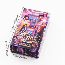 Bộ bài Tarot Lucky In Love, 78 lá bài bói toán tình yêu lãng mạn kèm sách hướng dẫn, bài Tarot dành cho người mới bắt đầu. - Nhiều màu - Xem 8