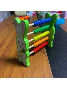 1个创意卡通恐龙数学计数框，算盘加减法学生教育工具 - 彩色 - 查看 11