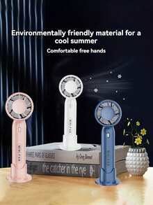 Turbo Handheld Small Fan Portable USB Charging Silent Leafless Mini Fan Outdoor Fan - Other - View 3