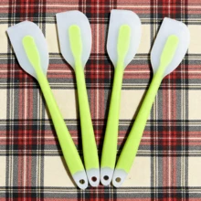 [2/4 Packs]Premium Silicone Spatula Set, 450°F Heat Resistant Flexible Turner - Non-Stick Seamless Scraper For Baking, Cooking - Dishwasher - (Lime) - Lime Green - View 13