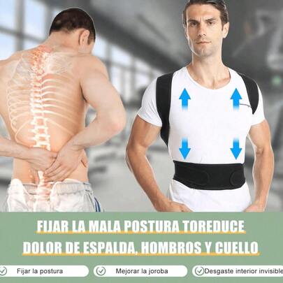 MRLI Posture Corrector Back Corrector For Women And Men: Back Support Belt For Straight Back Support – Comfortable Breathable And Adjustable (S)