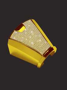 1个多功能领带夹，奢华闪亮多色领带配饰，适合男士日常佩戴，优雅水钻领带夹 - 滿鑽領帶扣 - 查看 14