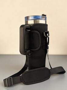 大容量保温杯，超大冰饮杯带吸管，不锈钢保温水瓶，带杯套套装 - 彩色 - 查看 7