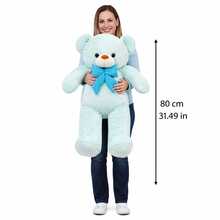 毕业季毛绒泰迪熊玩偶，3种颜色可选，大号柔软填充泰迪熊，卡通造型，多场合礼物，房间装饰，生日派对礼物，新年礼物，送给家人和朋友，家居装饰 - 彩色 - 查看 9