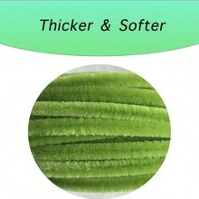 100/200/300pcs Loose Green Raffia Grass, Raffia Craft Supplies, Suitable For DIY Art And Handmade Projects, Creative Gift Party Decorations, Soft Craft Supplies For DIY, Floral, Art - MultiWarna - View 5