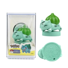 pokemon 6件正版Seal系列動物毛絨玩具，伊布、呆呆獸、Karara 動漫角色桌面裝飾模型娃娃收藏品，原裝盒裝 - 彩色 - 查看 15
