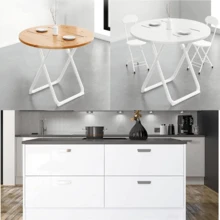1PC Thickened Faux Marble Oil-Proof Sticker, Self-Adhesive Vinyl Wrap For Kitchen Countertops, Walls And Cabinets. Waterproof, Heat-Resistant And Anti-Fouling, Easy To Clean And Install Without Residue. Durable Protective Film, Ideal For Home Renovation, Rental Upgrades And Space Beautification. - Stiker dinding berperekat untuk dapur - View 4