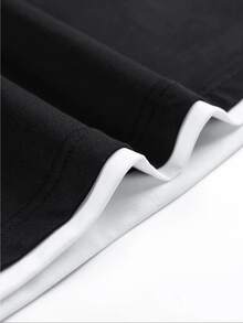 Camiseta de manga corta de moda para hombres GRDR | Diseño exquisito | Esencial de verano | Fácil de combinar | Muestra tu estilo - Negro - Ver 6