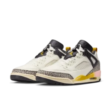 Nike JORDAN SPIZIKE LOW 男士滑板休闲鞋 FQ1759-107 - 白黑/灰 - 查看 6