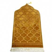 Tapete de oração de esponja espessa para o Ramadã, tapete de oração curto e macio com padrão em relevo, adequado para homens e mulheres, tamanho 65 x 115 cm, tapete de oração decorativo com franjas, tapete de oração decorado com franjas de designer, para bênçãos, decoração de Eid, decoração de festivais, decoração de mesquita, tapete de oração para presente, tapete de oração islâmico, tapete de oração macio, tapete de oração Raschel, adequado para Eid, viagens, Ramadã, oração e outras ocasiões. - Multicolorido - Ver 19