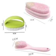 1 pieza Cepillo multiusos y colorido para limpieza del hogar para ropa y zapatos - Multicolor - Ver 6
