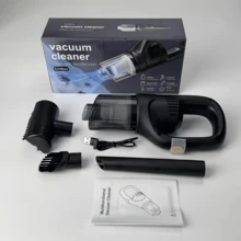 Aspiradora de mano inalámbrica recargable, ligera y portátil, con potente succión, limpieza eficiente para el hogar y el automóvil - multicolor - Ver 15