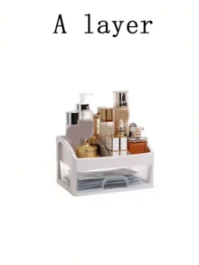 Transparent Drawer-Style Multi-Layer Makeup Organizer Box, Classified Shelves, Makeup, Jewelry, Nail Polish, Desktop Sundries Storage - Transparent - View 13