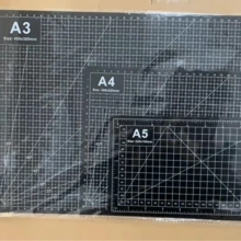 1pc Extra Large Self-Healing Cutting Mat - A1/A2/A3 Size, With Grid Lines And Diagonal Cut Guides, Suitable For Fabric, Paper, Cardboard - Heavy Duty Craft, DIY, Office, School, Technical Drawing - Compatible With Cutting Machines (Fits A0-A3 Paper Sizes) - Green Grid Layout And White Borders For Precise Alignment - Durable Smooth Surface, Long-Lasting, Large Craft Cutting Mat, Hobby Cutting Mat - Multicolor - View 16