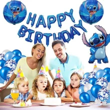 Angel & Sewing Style Balloon Decoration Set, Inspiring Party Atmosphere Balloon Set, Cute Cartoon Character Theme, Party Decoration, Birthday Holiday Event Decor, Decoration Set, Indoor Outdoor Adornment, Photo Backdrop Supplies - As Shown In the Figure - View 3