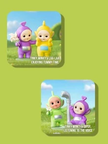 ABS Hard Material Non-Flocked 14+, Teletubbies Series Companion Figure Blind Box, Classic Film And Cartoon Figure Collection, Cute Cartoon Figure Ornament Toy Blind Box Collection, Chibi Figure Collection, Birthday And Christmas Gift - Multicolor - View 5
