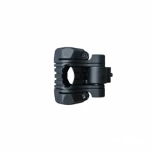 25mm Adjustable 5-Level Flashlight Holder, Helmet Flashlight Mount, Nylon Flashlight Protective Case, 3 Colors Available - Multicolor - View 9