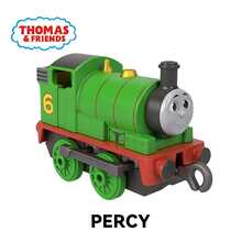 Mattel Juego de trenes de metal Thomas & Friends: Juguete de modelo de tren de dibujos animados en múltiples estilos - Tren digital Yongbao: Regalo de juguete para niños - Multicolor - Ver 4