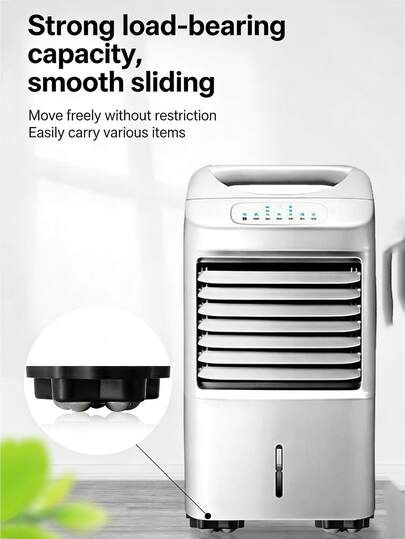 4pcs Self-Adhesive 5-Wheel Casters - Quiet, No Drilling Installation, Suitable For Storage Boxes And Furniture - High Load Capacity - For Home And Office Use - Easy To Move Furniture