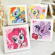 Panini 我的小马驹钻石画艺术套装，带框，角色图案，DIY钻石画装饰，适合爱好者 - 套裝 - 查看 1
