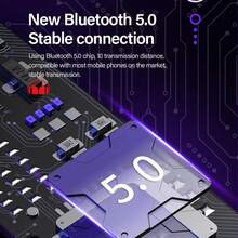 Monster Tai nghe Bluetooth không dây SG03 có nam châm, âm thanh nổi chất lượng CD, độ trễ thấp, chống nước, thích hợp cho các hoạt động thể thao ngoài trời, chơi game và nghe nhạc. - Xem 6