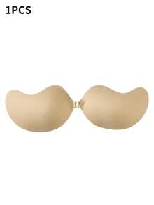 1 件装隐形聚拢粘性文胸：可重复使用的粘性无肩带露背文胸 – 强力支撑和深V设计，适合婚纱、低胸礼服和派对服装 - 彩色 - 查看 26