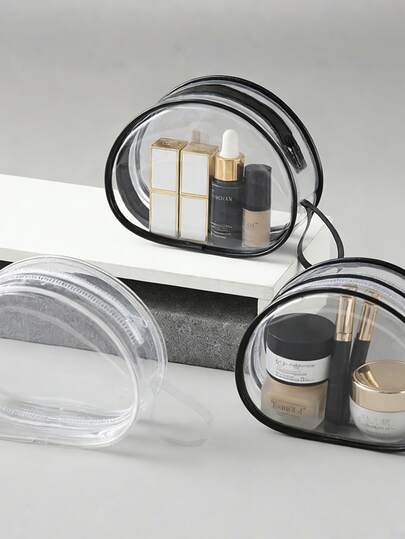 PVC透明自粘文胸收纳袋，隐形文胸整理袋，防水化妆包