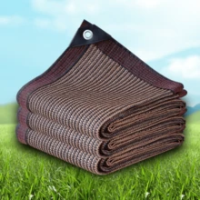 1. Red de sombra negra de alta calidad, cubierta contra la lluvia, adecuada para piscinas y patios - Protección UV del 65-75%, toldo para exteriores para patio, garaje y oasis de jardín - Negro + cordón - Ver 21