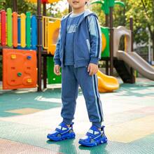 Tenis de niño Tenis de niña Zapatos para niña con luces LED brillantes Calzado deportivo con diseño animado de coche Zapatillas de deporte con cierre de  ajustable Suela de EVA ligera antideslizante y flexible Malla transpirable de alta calidad Cómodos y resistentes al desgaste Estilo moderno informal y fashion Amortiguación suave para caminar y jugar Calzado infantil para uso diario casual - Azul - Ver 8