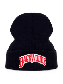 Mũ len beanie kiểu trượt ván Châu Âu và Mỹ, thêu chữ BACKWOODS, mũ giữ ấm phong cách hip hop, phù hợp cho mọi mùa, hè, đi biển, nghỉ lễ. - Nhiều màu - Xem 18