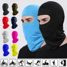 Fashion Ski Mask, Outdoor Sports Cycling Neck Gaiter, Full Face Balaclava, Helmet Liner, Breathable Quick-Dry Sun Protection Headband, Multifunctional Headwear, Outdoor Sports Gift, Solid Color Ski Mask Balaclava Headwear Suitable For Daily Use, Traveling, Hiking, Skiing, Cycling,Summer,Beach,Holiday,Festival - Multicolor - View 3