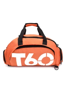 1pc Functional Large Capacity Backpack, Unisex Multi-Purpose Travel Bag. Made Of Waterproof Oxford Cloth, Resistant To Tearing And Splashing. Versatile Hand-Held And Backpack Design, Adjustable And Padded Shoulder Straps To Relieve Shoulder Pressure For Long-Term Wear. Convenient Top Handle For Flexible Carrying. - Multicolor - View 21