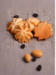 1:1仿真饼干模型，PVC 3D创意食物玩具，娃娃屋迷你厨房DIY配件，桌面摆件摄影道具 - 彩色 - 查看 3