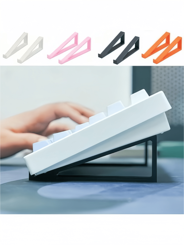 1 Pair Of Keyboard Heightening Stand Typing Heightening Display Stand Keyboard Heightening Tilt Stand Non-Slip Heightening Stand