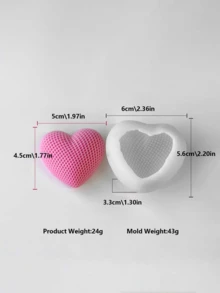 玫瑰熊花束香氛蜡烛硅胶模具 | 3D小熊玫瑰造型 | DIY手工蜡烛模具 | 情人节/生日/婚礼回礼/家居装饰 - 玫瑰熊花束香氛蠟燭矽膠模具 - 查看 6