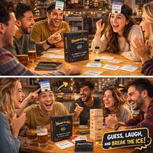 Juego de cartas de desafío de gritos fuertes "¿Quién soy yo?", 60 cartas (50 cartas de identidad + 10 cartas de reglas), 2-10 jugadores, edades 14+, tiempo de juego 10-20 minutos, regalo para juegos familiares y reuniones festivas - Negro - Ver 11