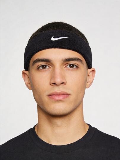 Nike 耐克经典 Swoosh 头带，男女通用日常户外运动休闲简约头带 II5131