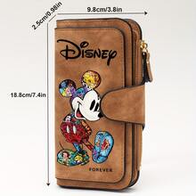 Disney Disney 1个迪士尼米奇可折叠大容量钱包，时尚儿童钱包，迪士尼米奇卡通印花设计，色彩鲜艳的米奇图案，是户外旅行购物的理想之选，也是实用的节日礼物。 - 粉色 - 查看 4