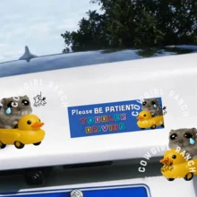 1 pieza Lindo adhesivo del Día de los Inocentes - Resistente al agua y removible, se puede pegar en cualquier superficie como el maletero del coche, la ventana de vidrio u otros lugares deseados - Multicolor - Ver 2