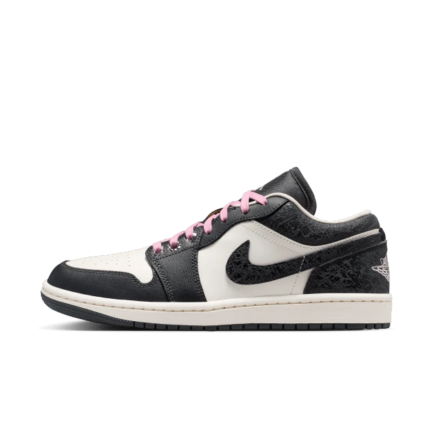 Nike WMNS AIR JORDAN 1 LOW SE V2 女款篮球鞋休闲运动鞋 II0595-001 - 黑/灰 - 查看 1